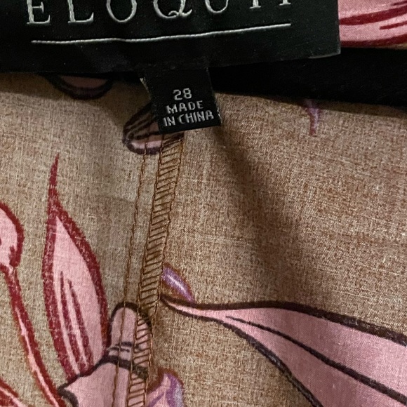 SOLD. ELOQUII Plus SizevFloral Mock Wrap Long Sleeve Dress Size 28 - Picture 5 of 5